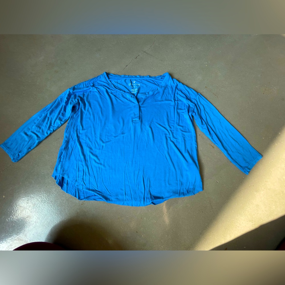 American Eagle Soft Henley